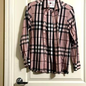 Men’s classic Burberry shirt. Authentic